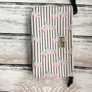 Betsy Johnson wristlet/clutch